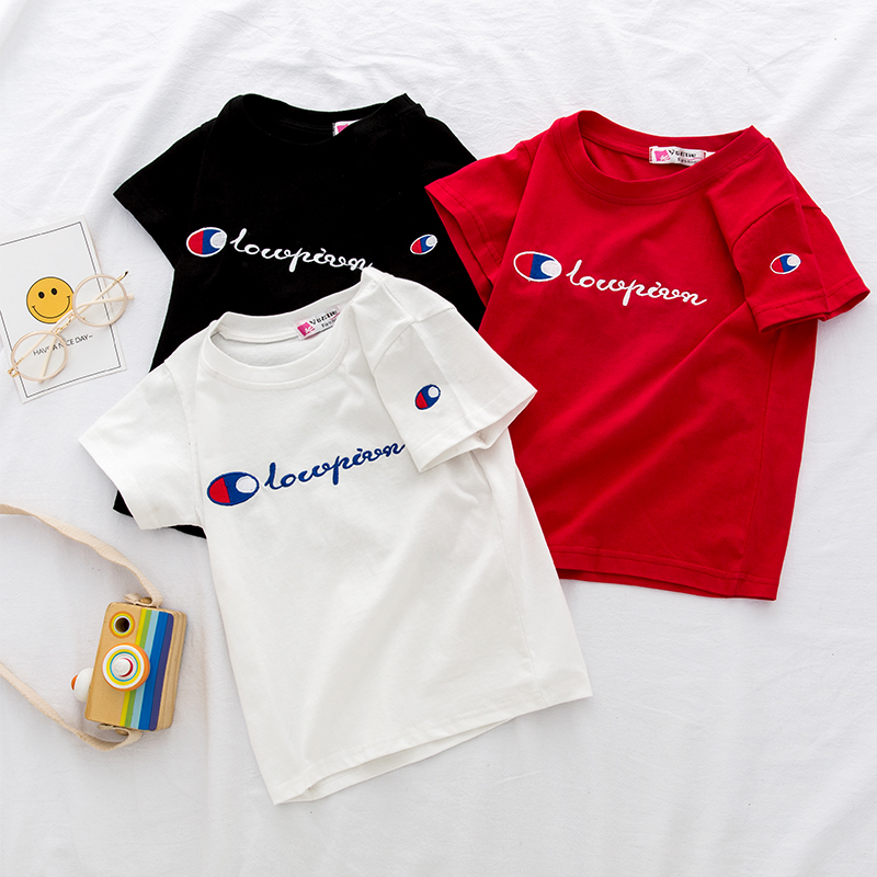 童装男女童T恤短袖2020夏季新款儿童纯棉半袖上衣韩版潮中小童薄