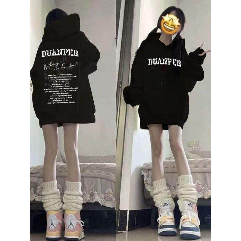 美式重磅秋冬季连帽卫衣女加绒字母上衣情侣印花宽松高街新款外套,女装/女士精品,卫衣/绒衫,淘宝优惠券,粉丝福利购,淘宝优惠卷