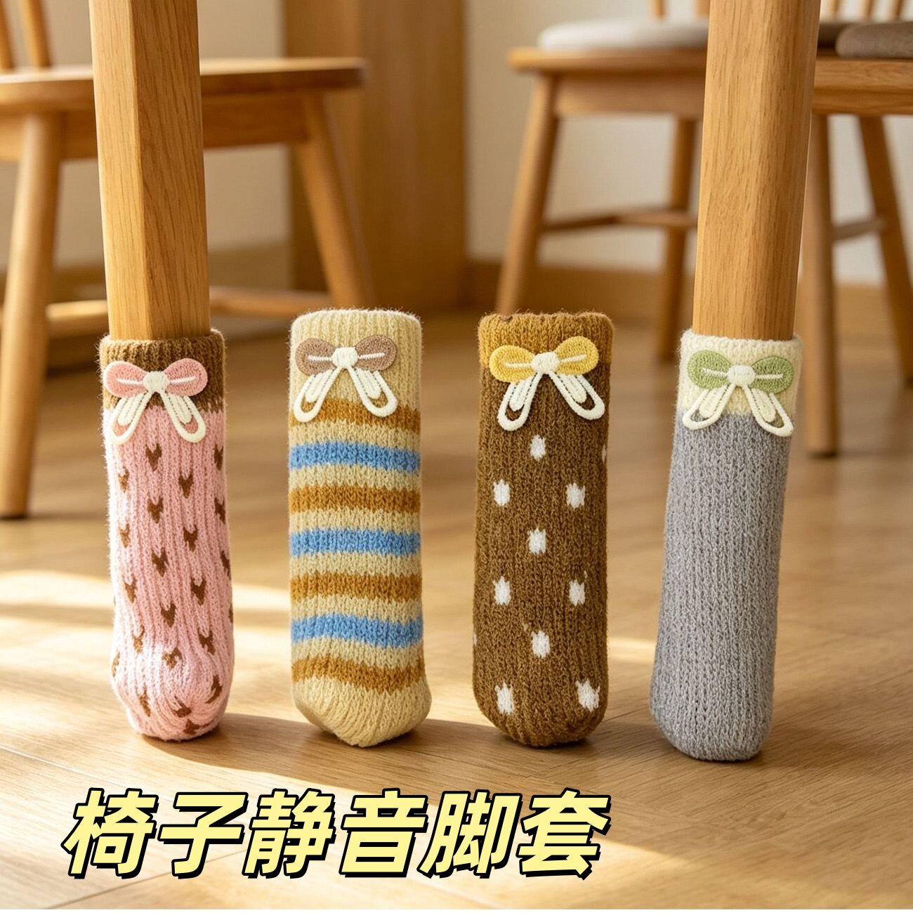 针织椅子静音脚垫桌脚垫套
