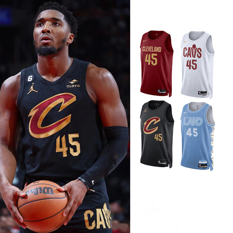 正品NIKE耐克骑士45米切尔球衣