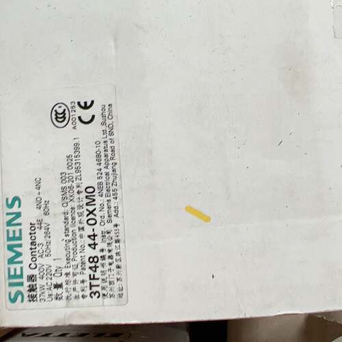 可维修西门子接触器3TF48 44-OXMO，原包装，未拆封，议价