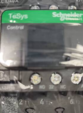 可维修交流接触器LC1D40D，9成新。黑色正品。