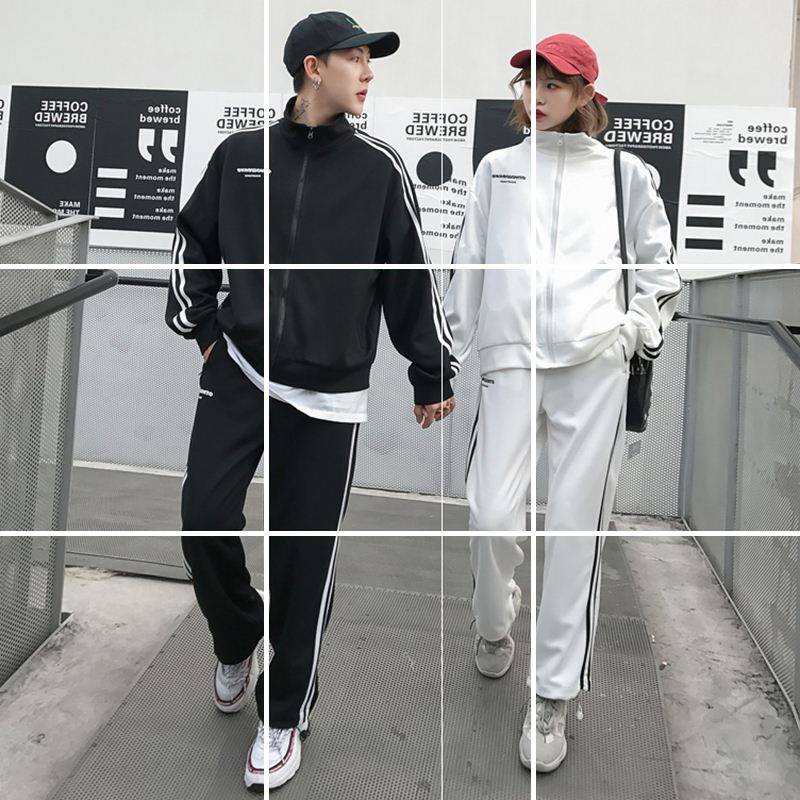 情侣装春秋季新款卫衣跑步休闲运动服套装男女学生外套衣服班服潮|ruв категории Женская одежда, костюм/студенты школьную форму/обмундирования, досуг, спортивный костюм - от Buy2taobao.com для оказания профессиональной услуги покупки агента Taobao