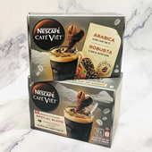 代购 NESCAFE雀巢速溶黑咖啡二合一 越南原装