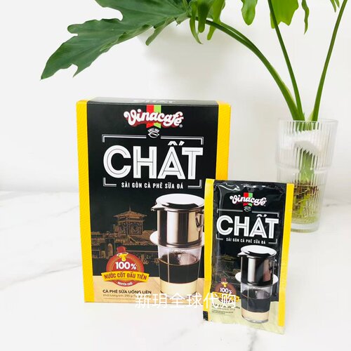 越南代购Vinacafe速溶咖啡3合1特浓奶咖啡290g