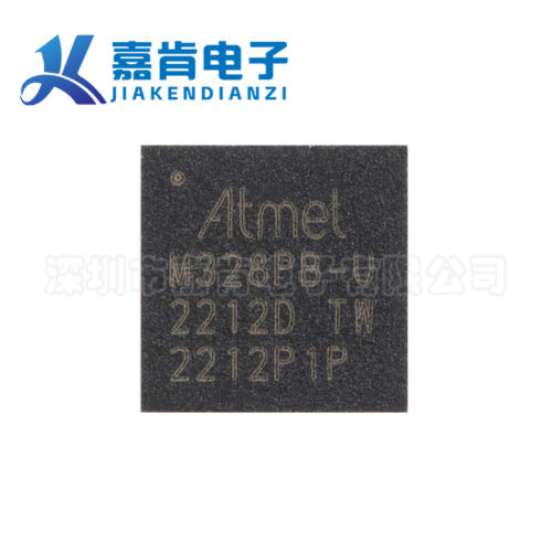 ATMEGA328PB-MU 全新原装 QFN-32 8位AVR微控制器芯片