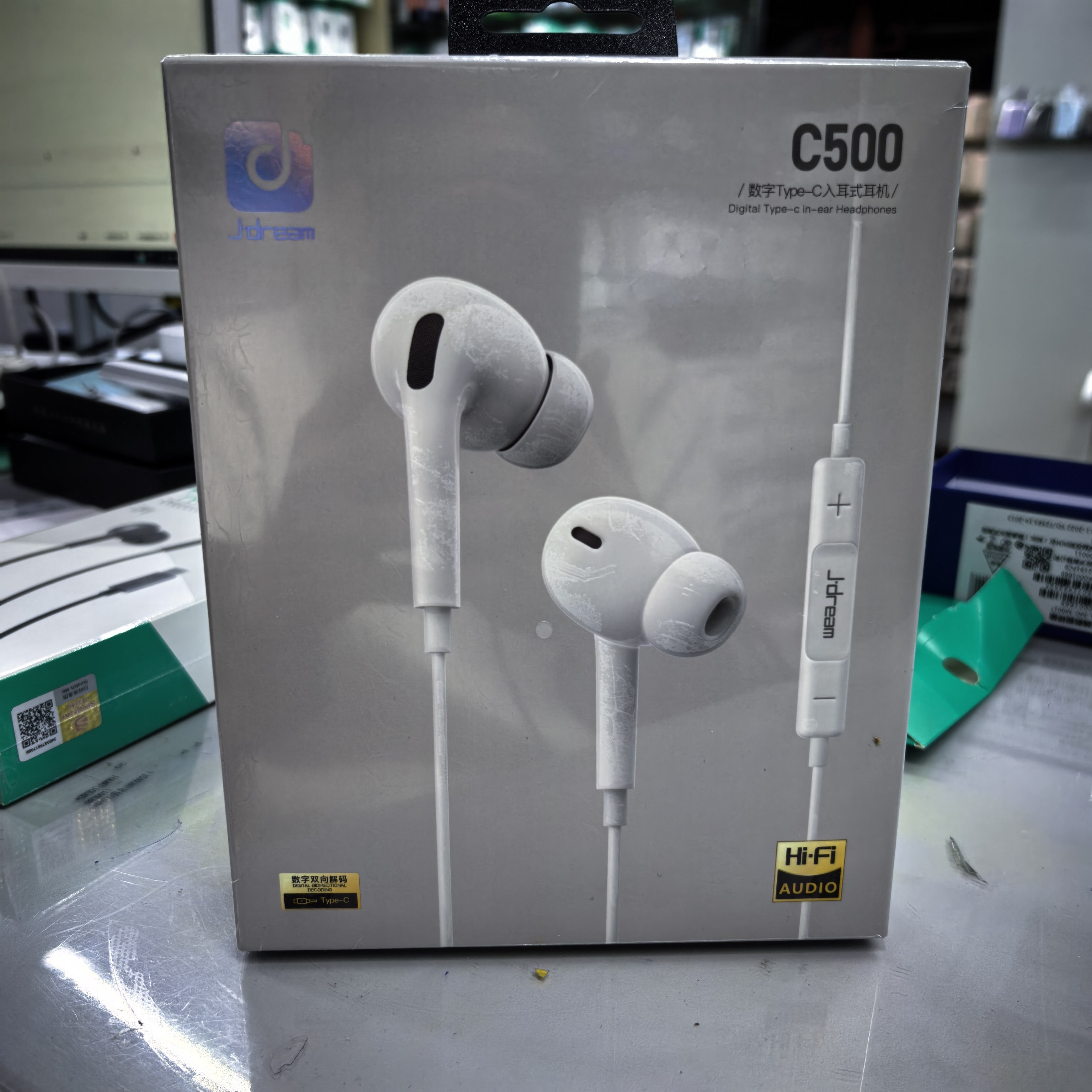 乔梦堂C500乐视耳机TYPE普通有线耳机