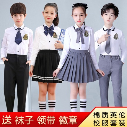 中小学生大合唱服装校服班服儿童演出服诗歌朗诵幼儿园园服表演服