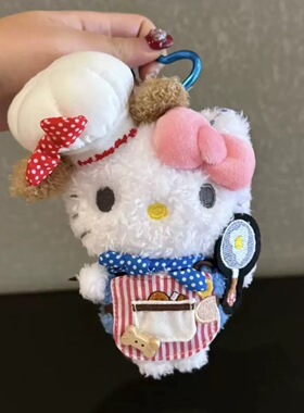 新款网球hellokitty包包挂件背包钥匙扣女生中古哈喽kt猫玩偶公仔