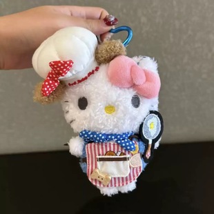 新款网球hellokitty包包挂件背包钥匙扣女生中古哈喽kt猫玩偶公仔