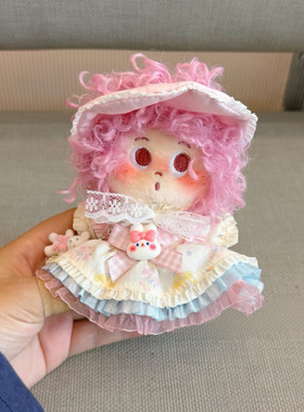 正版少女心粉色爆炸头毛绒钥匙扣