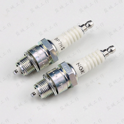 摩托车2T NGK火花塞BP7HS博世W7BCAJ50隆鑫(二冲程)火嘴打火石