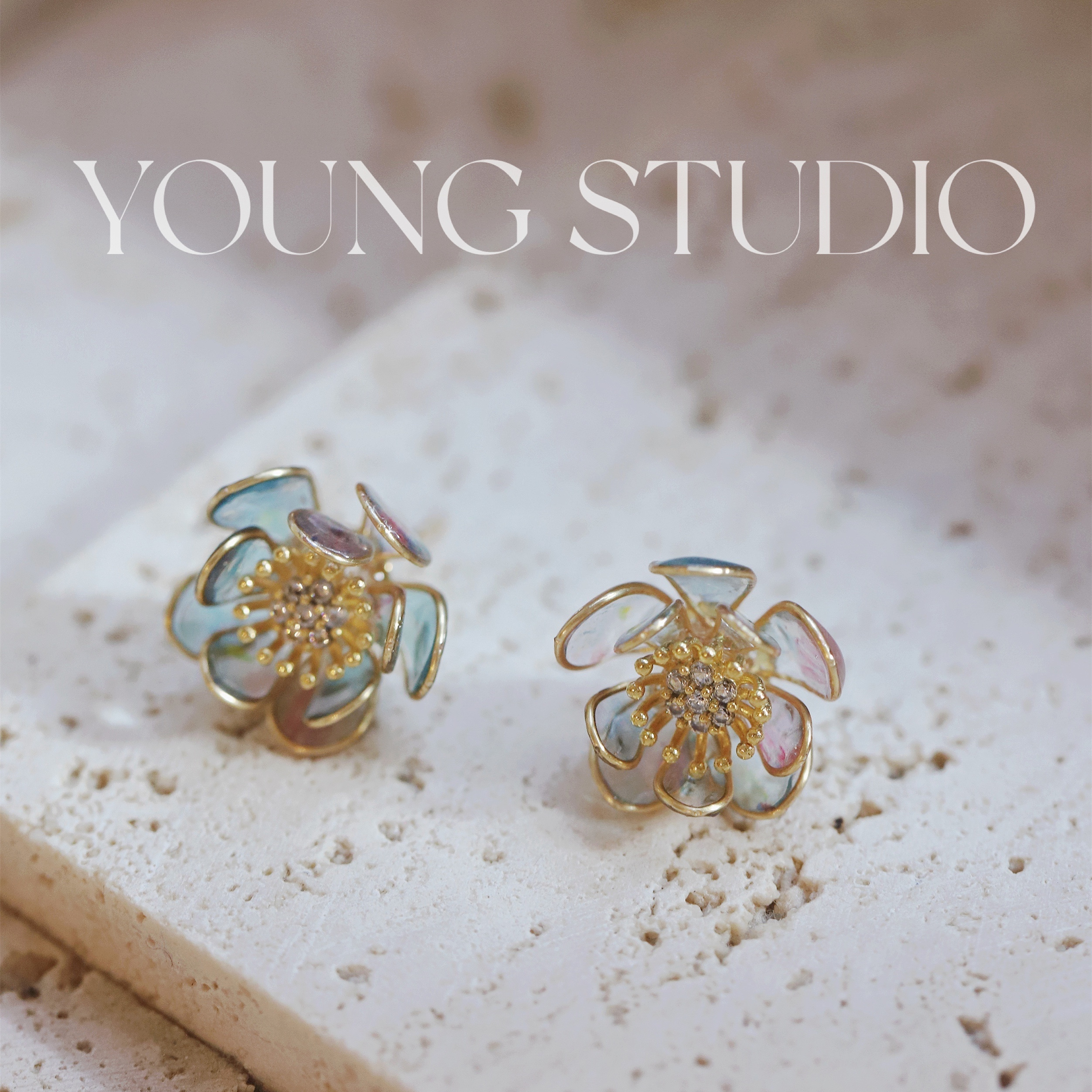 原创设计other/其他银饰复古耳钉