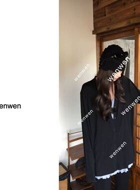 【WEN】春日氧气 2026春季新款小众韩版休闲开衫外套 YS1209