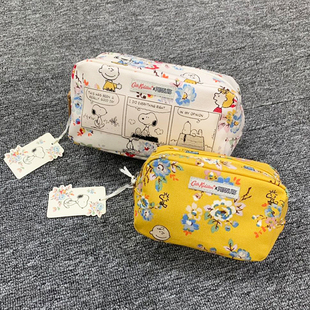 Cathkidston英国碎花联名款 化妆包洗漱包大小号帆布化妆包手拿包