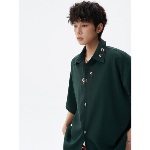 新款ktv夜场会所夜店少爷影院网吧服务员工作服制服定制短袖衬衫