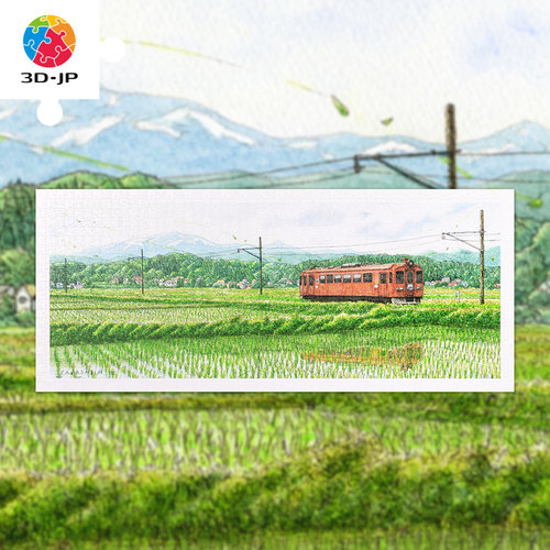 3djp风景平面塑料拼图1000片