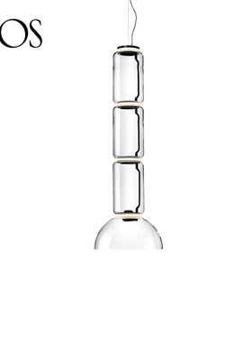 FLOS 意大利原装进口 Noctambule Bowl 现代玻璃吊灯餐厅客厅灯具