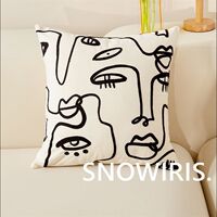 Sofa pillowcase, headboard, living room sofa pillow, cushion, homestay decoration pillow, light luxury pillowcase, throw pillow, sofa pillow thumbnail 6