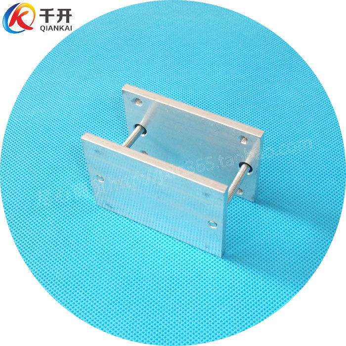 冷板夹具制冷平台扣具金属致冷固定件平板制冷器水冷散热器用夹具