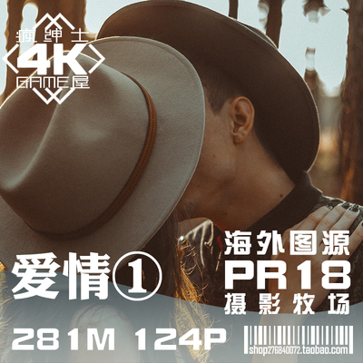 PR18 爱情恋爱情侣心形爱心 4K海报设计PS双人物素材照片写真图库