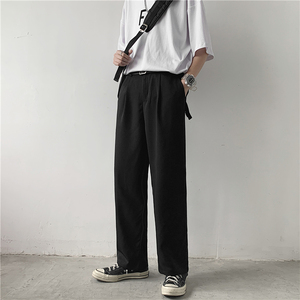 2022 垂感休闲裤宽松直筒西裤男501-2-XK001-P35图片