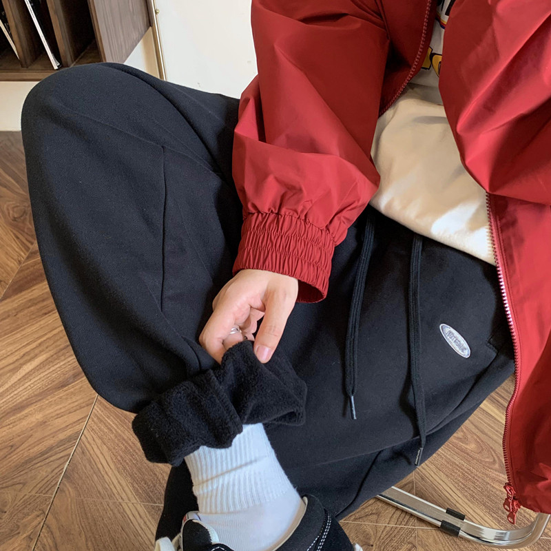 重磅加绒加厚刺绣休闲束脚卫裤501-2-WK625-P60,男装休闲裤,星座501-2