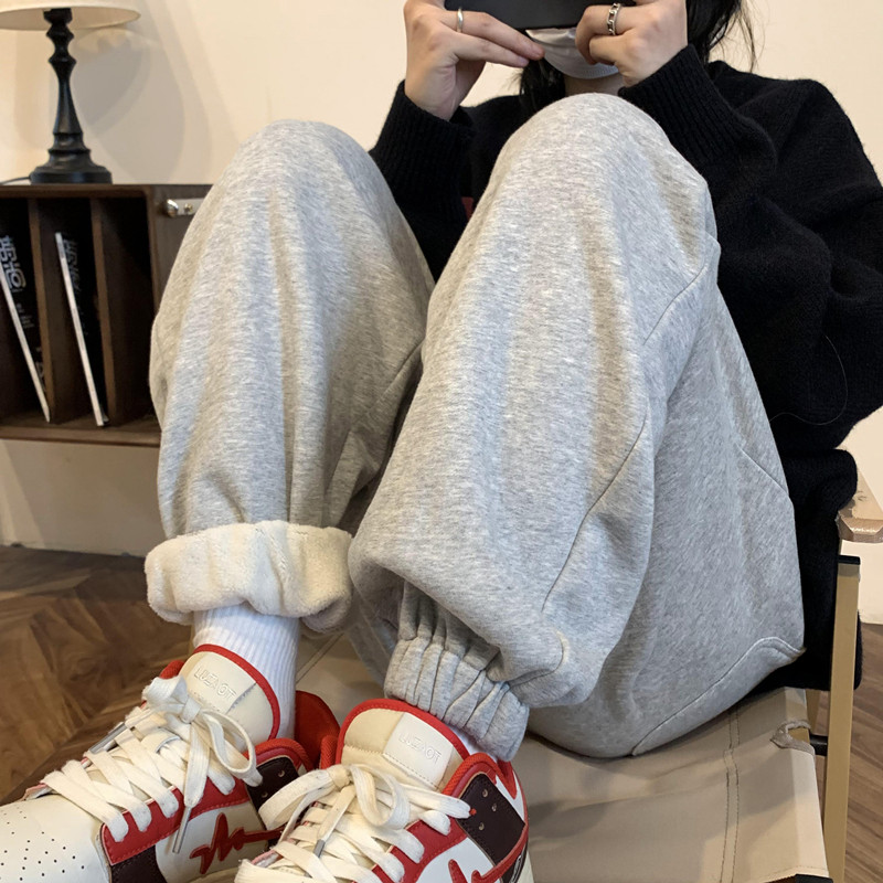 重磅加绒加厚刺绣休闲束脚卫裤501-2-WK625-P60,男装休闲裤,星座501-2