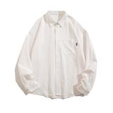 秋上新 复古宽松水洗纯棉长袖衬衫501-2-CS1010-P58控75,男装衬衫,星座501-2, 秋上新 复古宽松水洗纯棉长袖衬衫501-2-CS1010-P58控75,男装衬衫,星座501-2,