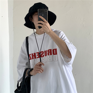 23夏季新款百搭字母印花短袖T恤男501-2-TX20-P2839图片
