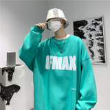 字母印花圆领卫衣501-2-WY011-P3549，男装卫衣，星座501-2
