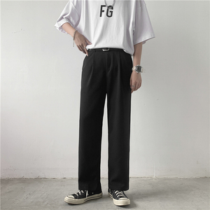 2022 垂感休闲裤宽松直筒西裤男501-2-XK001-P35图片