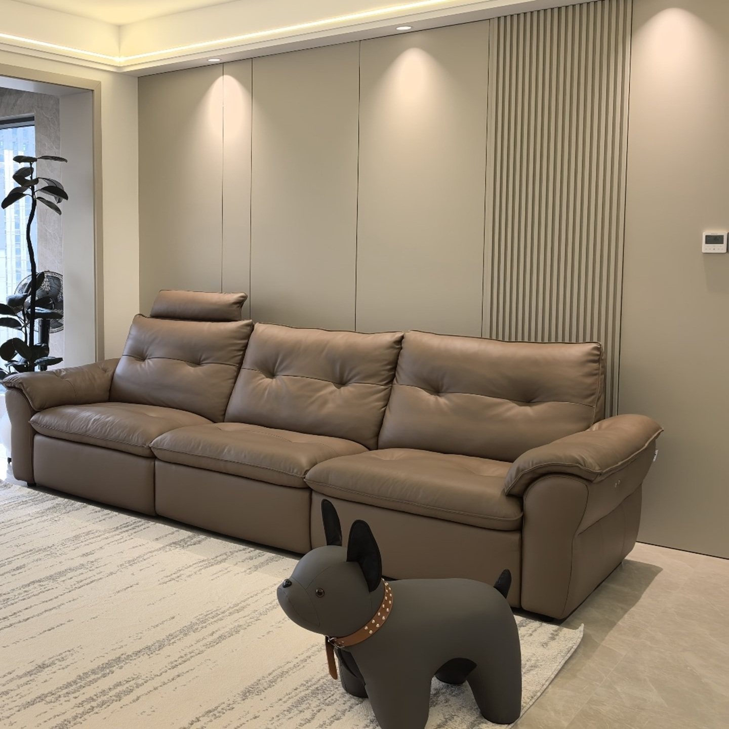 LAZBOY乐至宝功能沙发GN.193大地物语三人位真皮2093布艺款零靠墙,住宅家具,功能沙发,淘宝优惠券,粉丝福利购,淘宝优惠卷