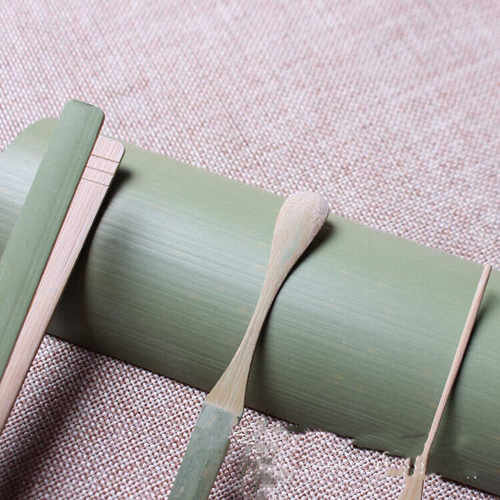 保青四件套装手工竹制茶针