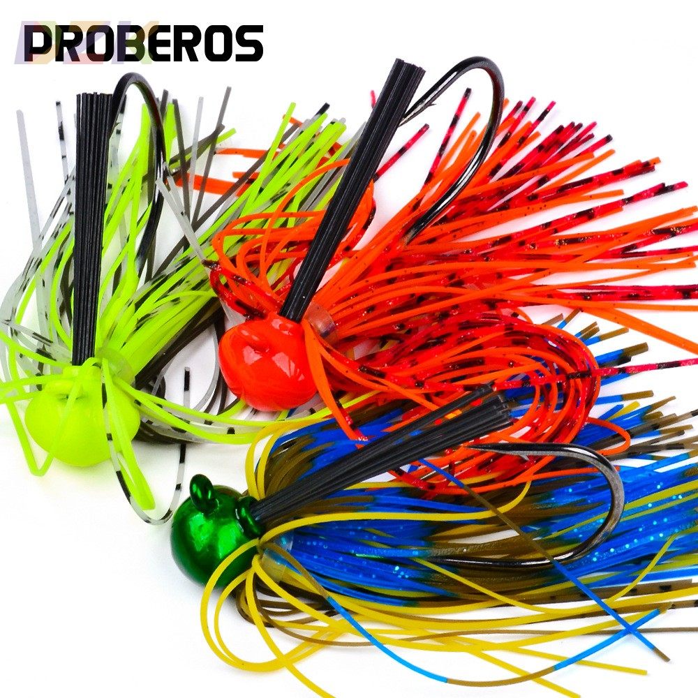 胡须佬路亚饵 防挂底7g10g14g21g jig挡草铅头钩淡海水鲈鱼假鱼c8