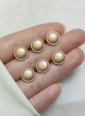 精致金属圆形复古风纽扣