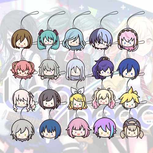 Q版世界计划人物周边书包挂绳