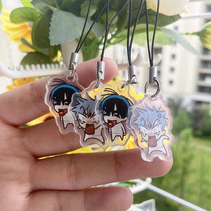 异形舞台周边动漫Q版ins风钥匙扣
