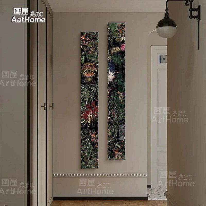 法式中古风客厅装饰画复古艺术沙发背景墙壁画高级感复式楼梯挂画,家居饰品,现代装饰画,淘宝优惠券,粉丝福利购,淘宝优惠卷