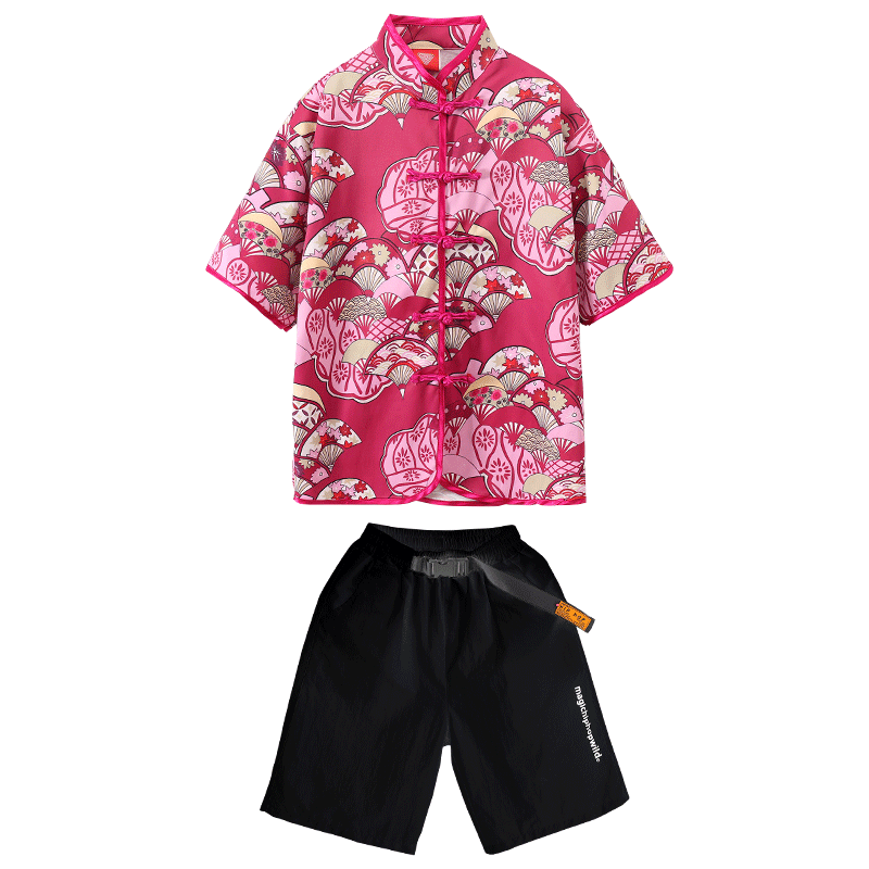 汉服中国风演出服智奴比幼儿园