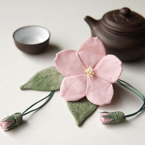 端午节布艺樱花袋香包香囊材料包