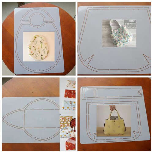 包包蛋包红包束口袋纸型