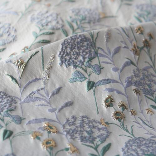 diy手工提花浮雕服装桌布