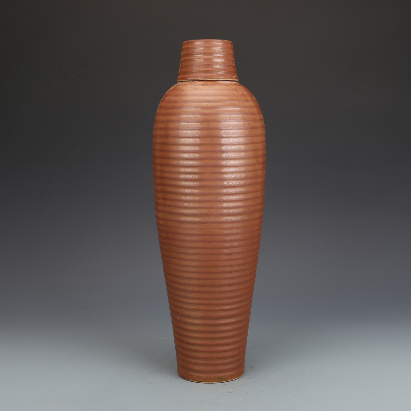 宋磁州窑紫金釉梅瓶古董古玩仿古瓷器摆件旧货老货收藏品老物件