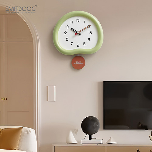 高颜值拯救白墙时尚挂钟