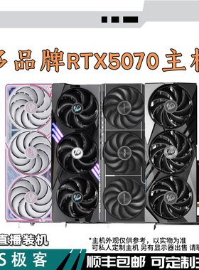 RTX5070 12G华硕-技嘉-万丽-微星-七彩虹-铭瑄电脑主机整机AS极客