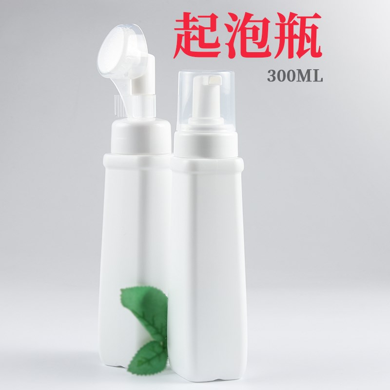 300ML食品级按压式长方形乳液泵泡沫洗脸塑料包装瓶 化妆品泡泡瓶|ruв категории семья/личные чистящие средства, ванная приборов/принадлежности для ванной, эмульсия устройство - от Buy2taobao.com для оказания профессиональной услуги покупки агента Taobao