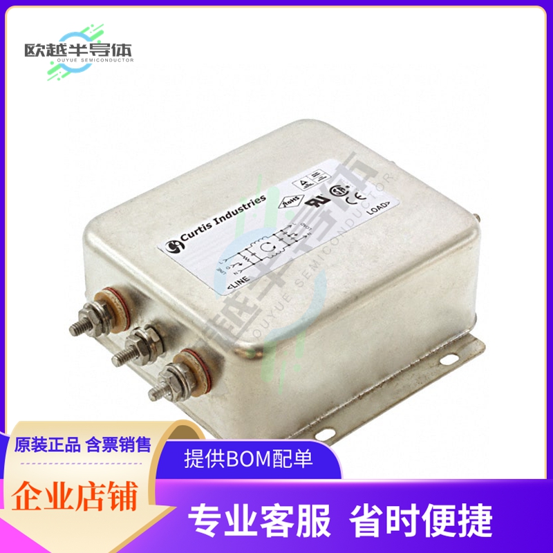F1200DD30【LINE FILTER 250VAC 30A CHASS MNT】