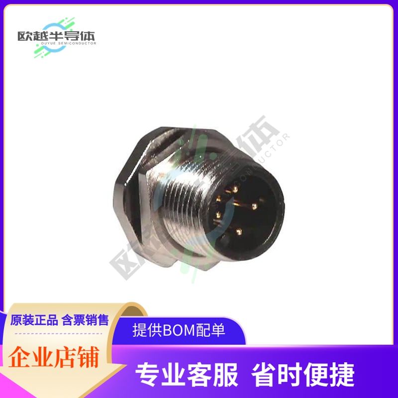 859-004-10SR004【M12 4P A-CODE MALE PANEL SC SS S】