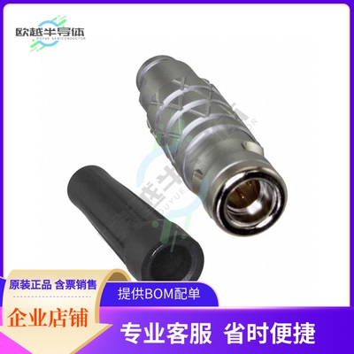 FLKB-04FGMS-GCP-209【CONN PLUG MALE 4P GOLD SLDR CUP】